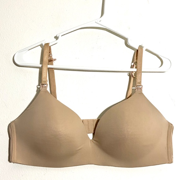 Auden 38C Nude Nursing Lightly Lined Wirefree Bra